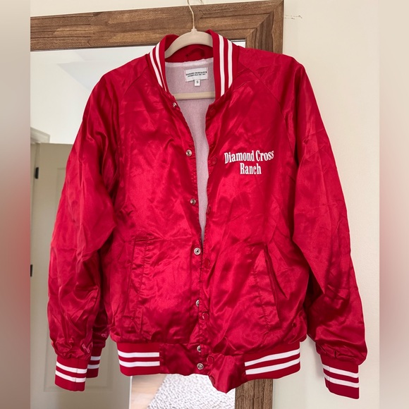 Diamond Cross Ranch Bomber Jacket NWOT - Picture 2 of 3